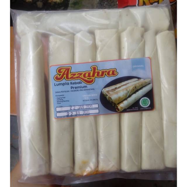 KEBAB MINI AZZAHRA ISI 8 || Frozen Food Bandung Cemilan Kulit Tortila