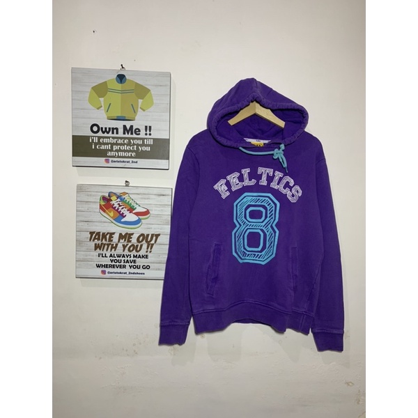 sweate hoodie feltics second purple ungu