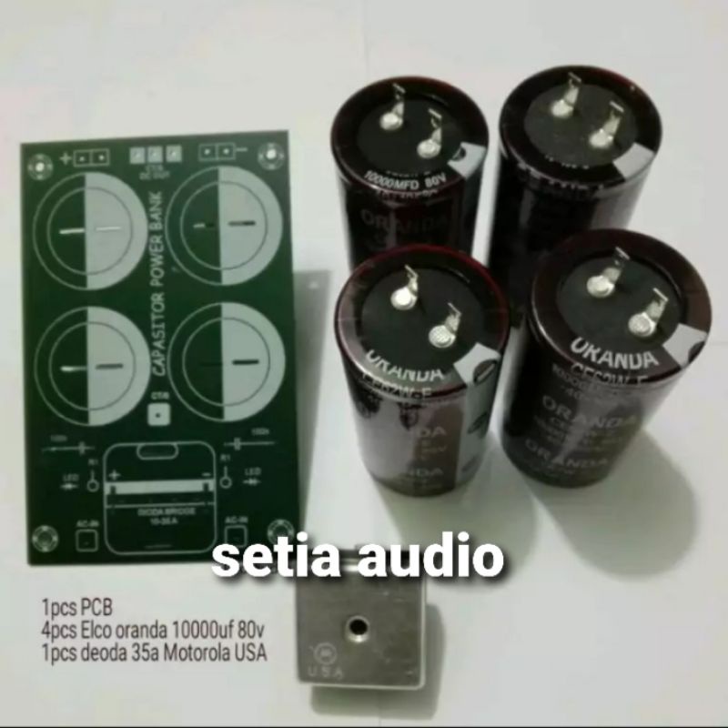 Jual Paket Kit Psu Power Supply Elko Uf V Oranda Shopee Indonesia