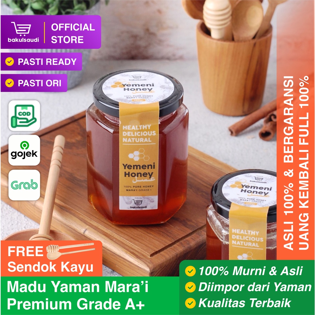 Madu Yaman Mara'i Premium Grade 1 Murni Maro'i Marai Maroi Arab Asli 100%