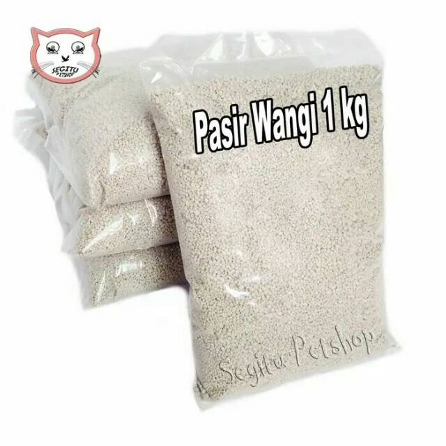 Pasir Wangi kucing Gumpal Repack 1 kg