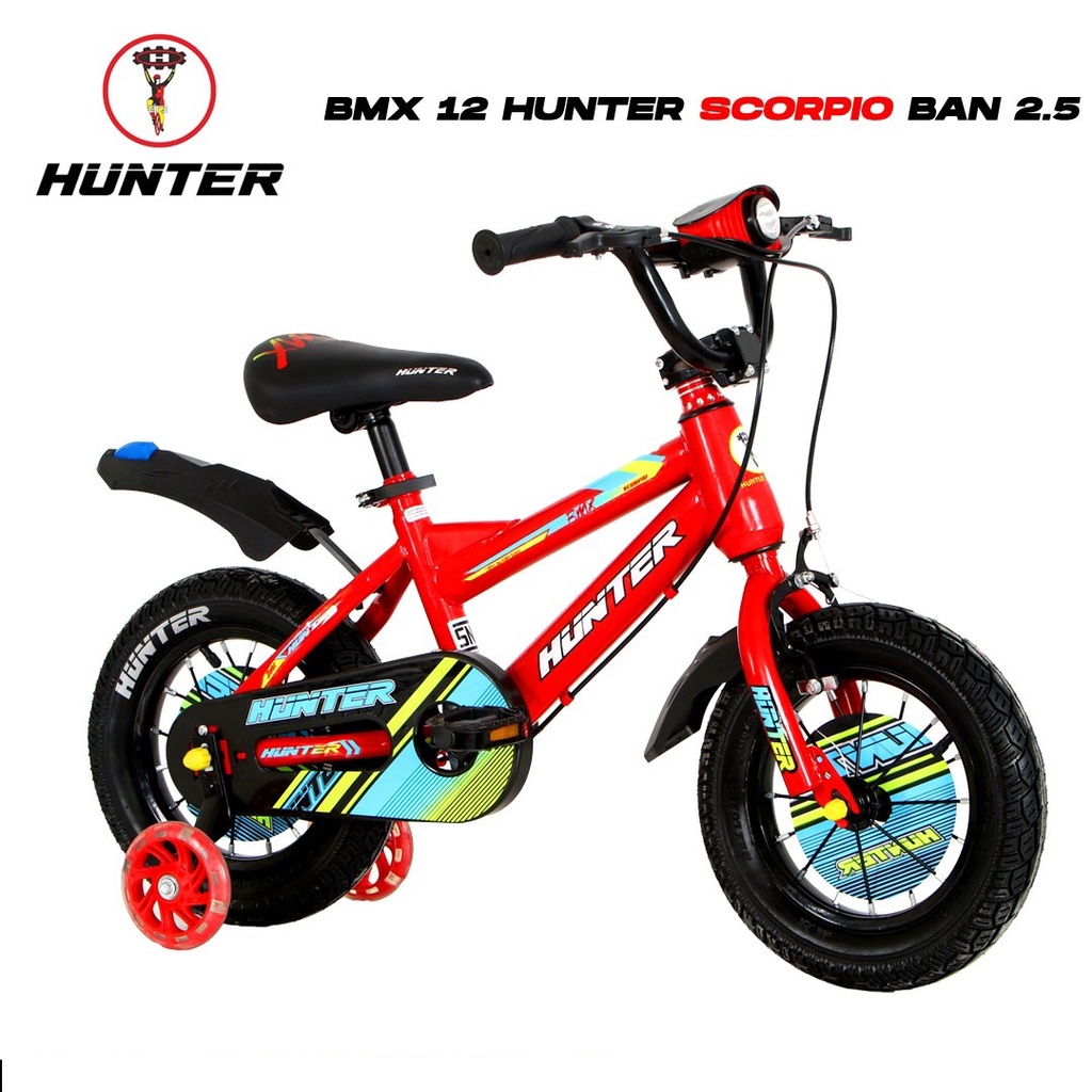 Sepeda BMX 12 hunter Scorpio