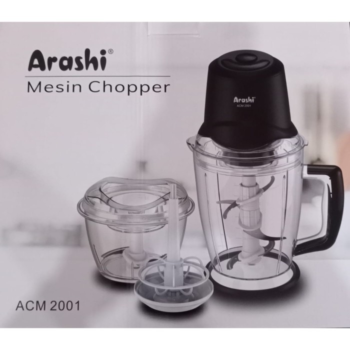 FOOD CHOPPER ARASHI ACM 2001 BLENDER MULTIFUNGSI