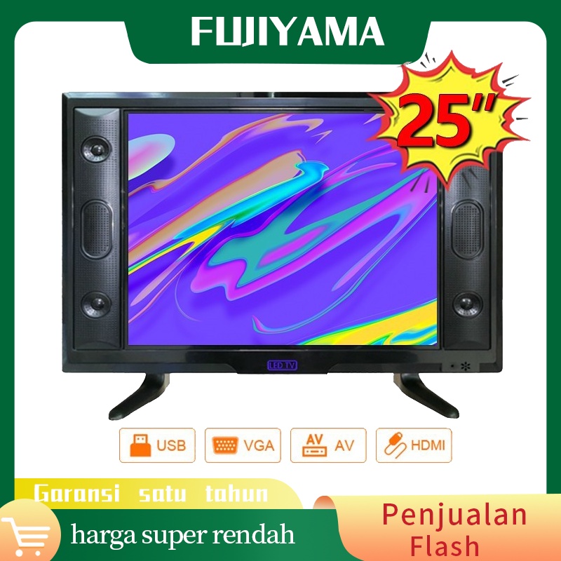 *Fujiyama*  Digital TV LED TV 25 INCH HD Ready FHD TV  Monitor Pc/Gaming/Komputer TV  Murah TV