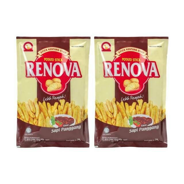 

RENOVA Sapi Panggang Paket Snack Stick Kentang [2 pcs]