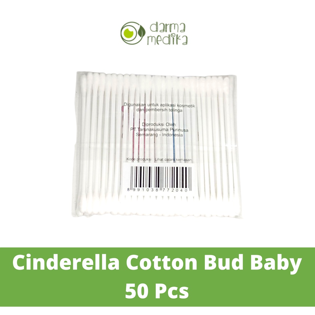 Cinderella Cotton Buds isi 50pcs 50 pcs (cotton bud baby)