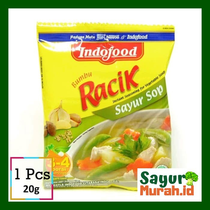 

BUMBU RACIK SAYUR SOP [1 Pcs, 20g]