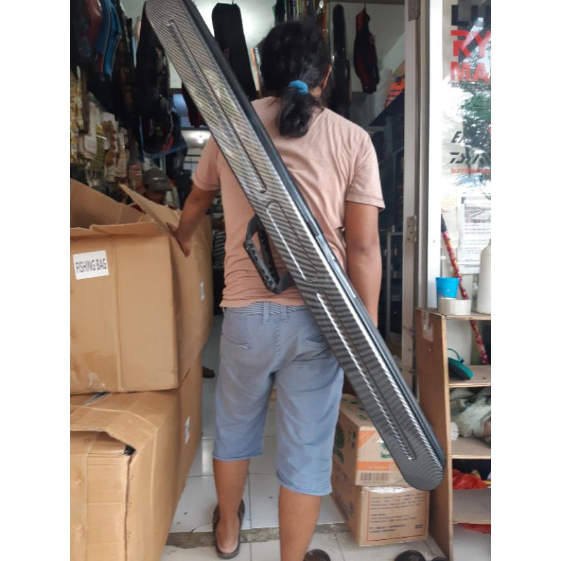 tas pancing koper - rod tube - koper joran