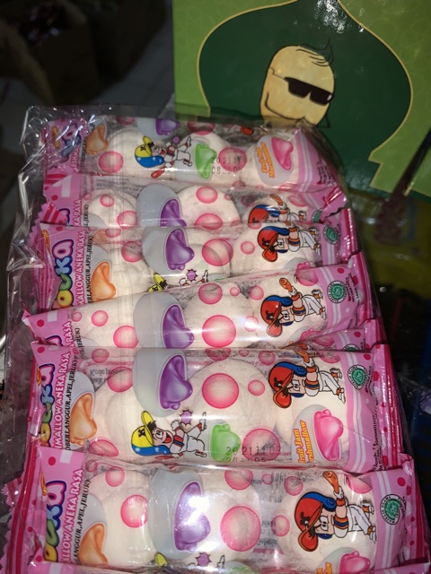 Youka Marshmallow bulat isi 20 sachet