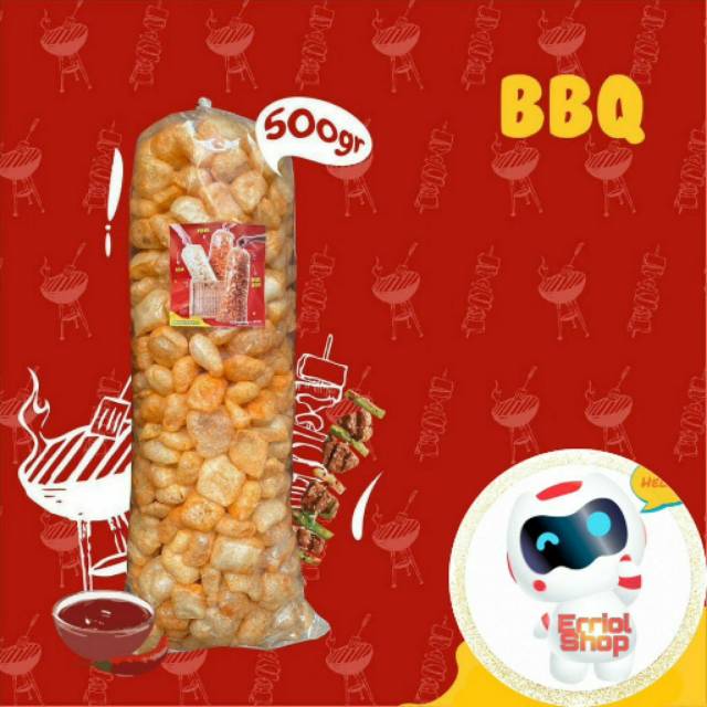 

Dorokdok Gurih Kulit Sapi Asli 500Gr BBQ (Barbeque)