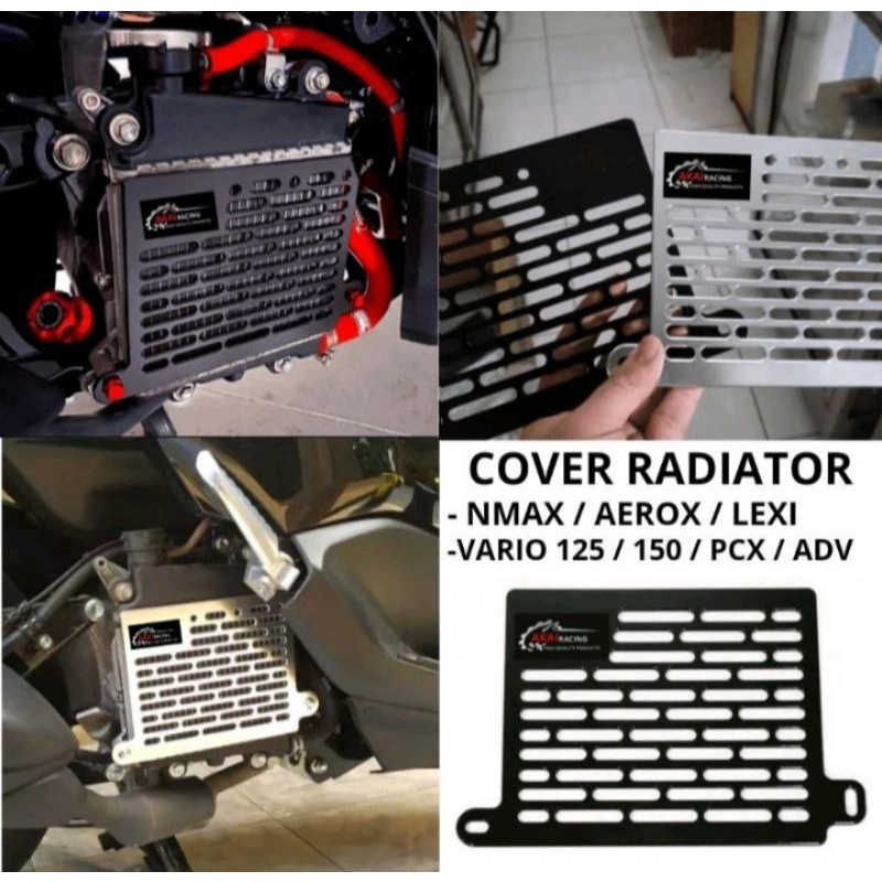 TUTUP RADIATOR CENSI VARIO 110 VARIO 125 VARIO 150 OLD NEW COVER RADIATOR LVR/CHA VARIO 150NEW
