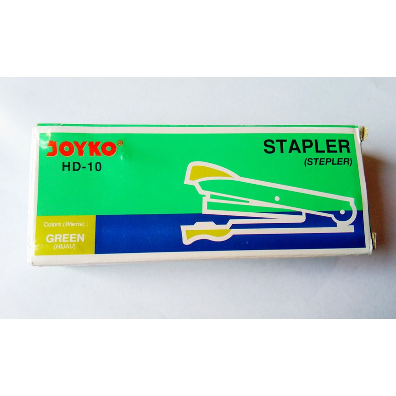 

Joyko Stapler HD-10 Kuning / Orange / Merah / Biru / Hijau / Ungu