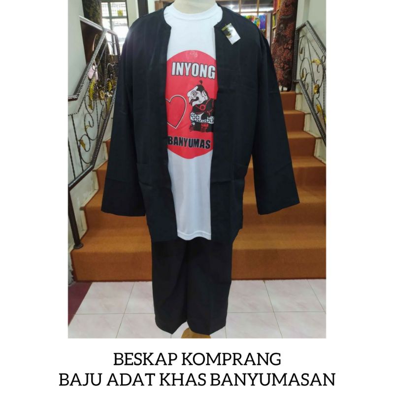 BESKAP KOMPRANG BAJU ADAT KHAS BANYUMASAN / BESKAP KANCING EMAS / BESKAP KANCING GARUDA / BESKAP BAN