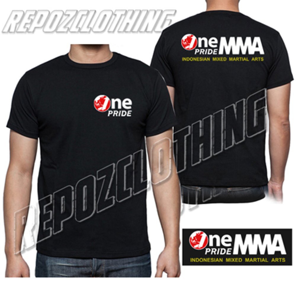kaos one pride mma terbaru