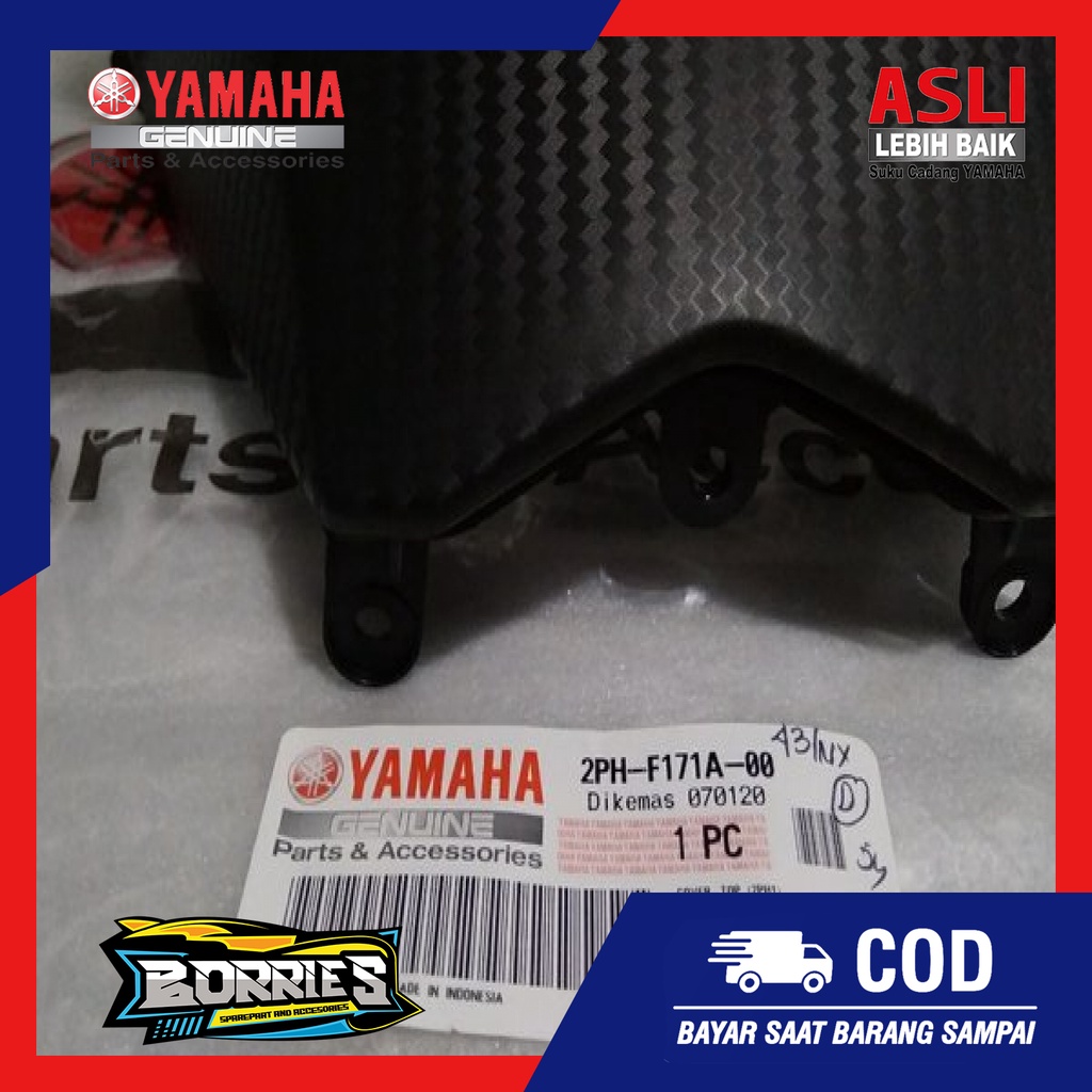 cover tutup tangki mesin bawah jok Mio M3 Z 2PH-F171A-00 asli original Yamaha