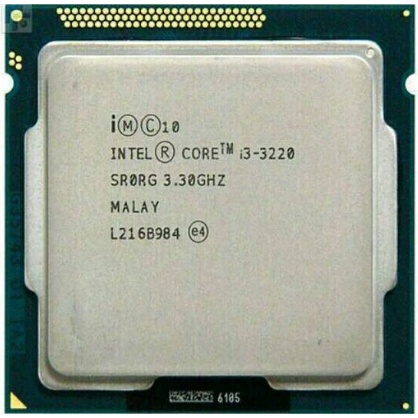 Prosesor Intel Core i3 3220 Tray + Fan Socket 1155