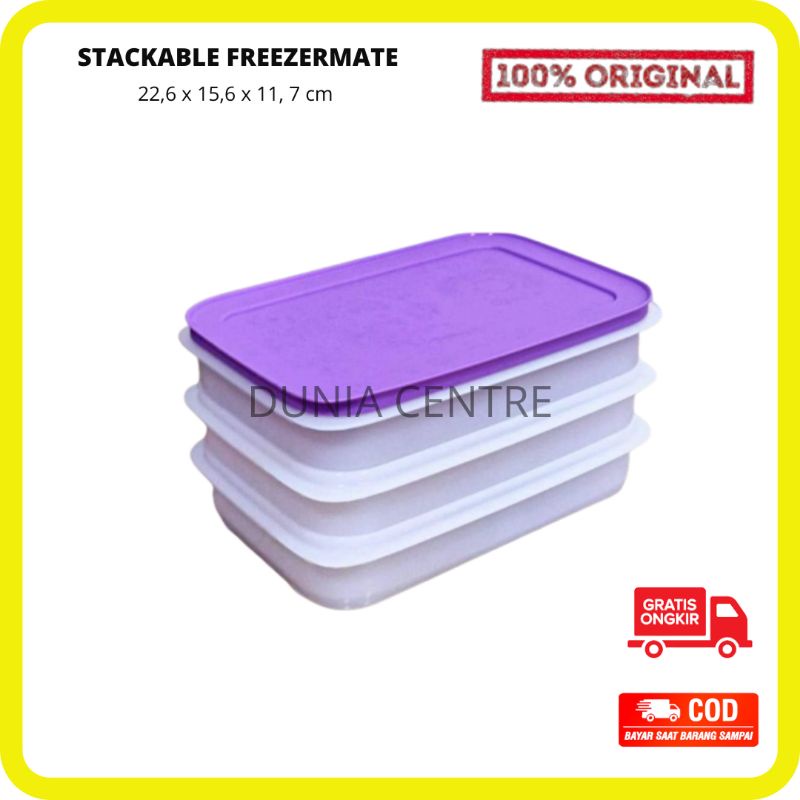 PROMO TUPPERWARE STACKABLE FREEZERMATE ORIGINAL
