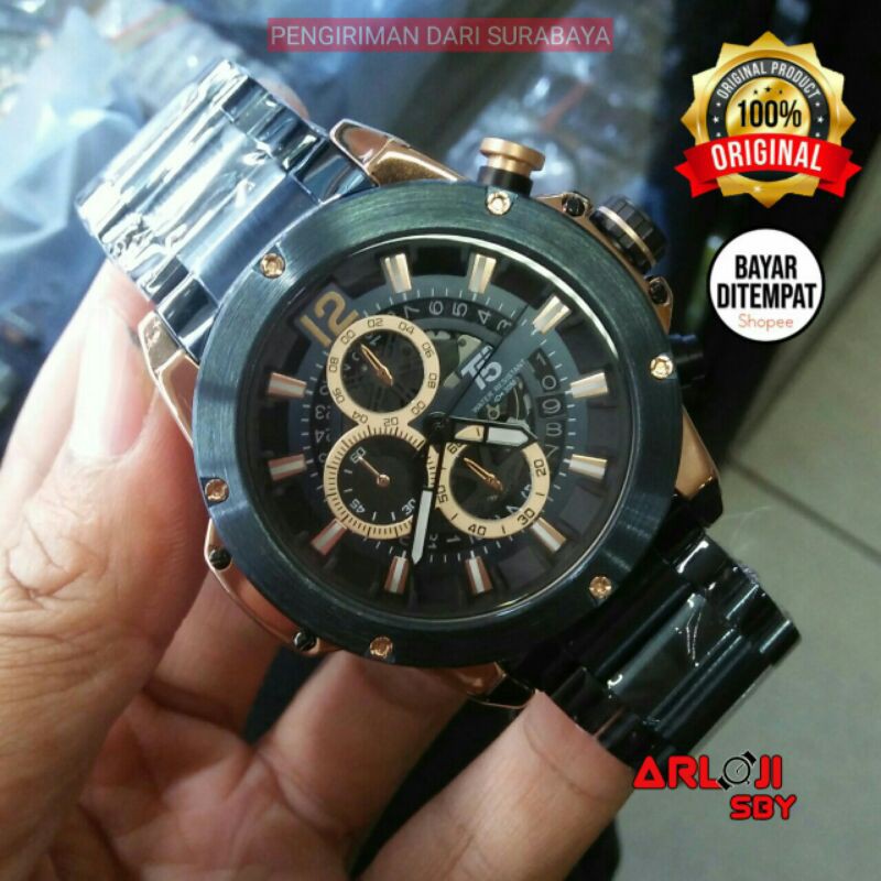 JAM TANGAN PRIA T5 H3817 CHRONO ORIGINALTAHAN AIR