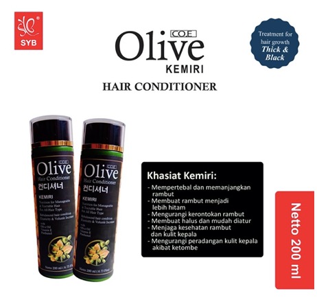 CO.E Olive HAIR CARE TREATMENT KEMIRI - PERAWATAN RAMBUT