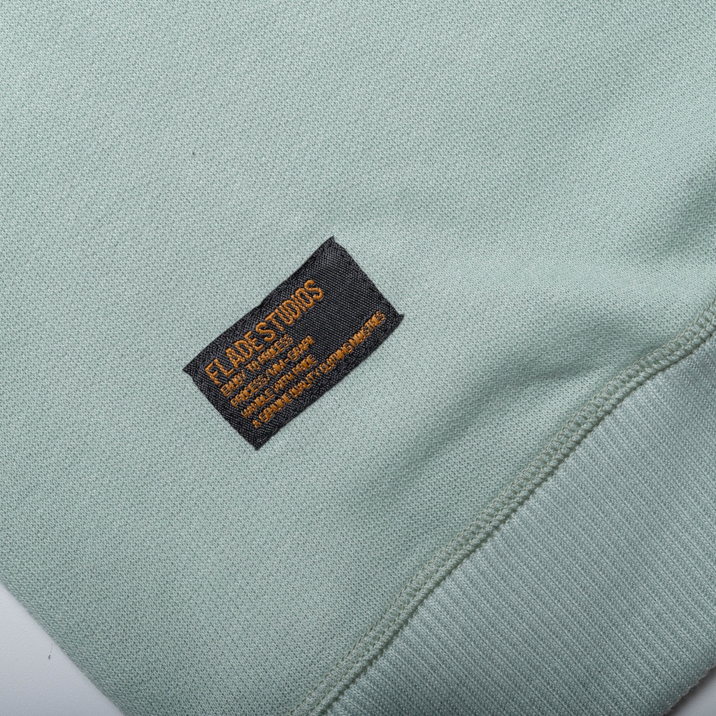 

ID FLADE STUDIOS - FLADE STUDIOS SWEATER CREWNECK PLAIN - MINT