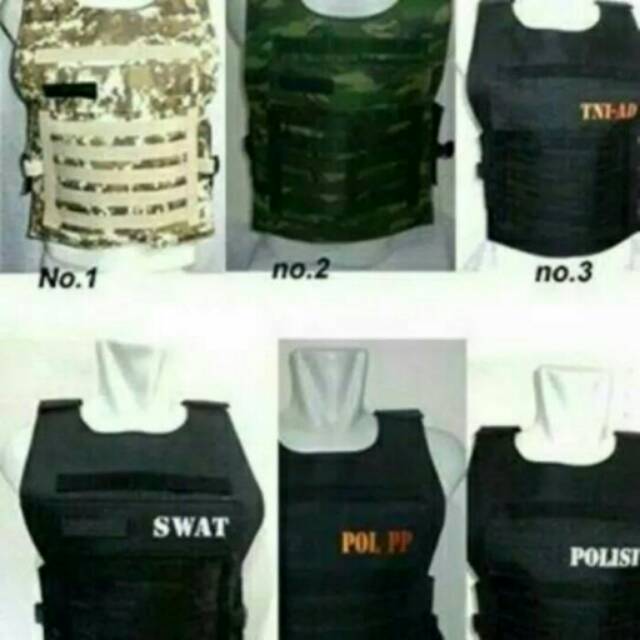 Rompi army#rompi polisi