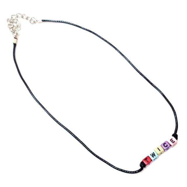 Paket Kalung dan Gelang Nama Colourpop | Words Necklace Bracelet Custom