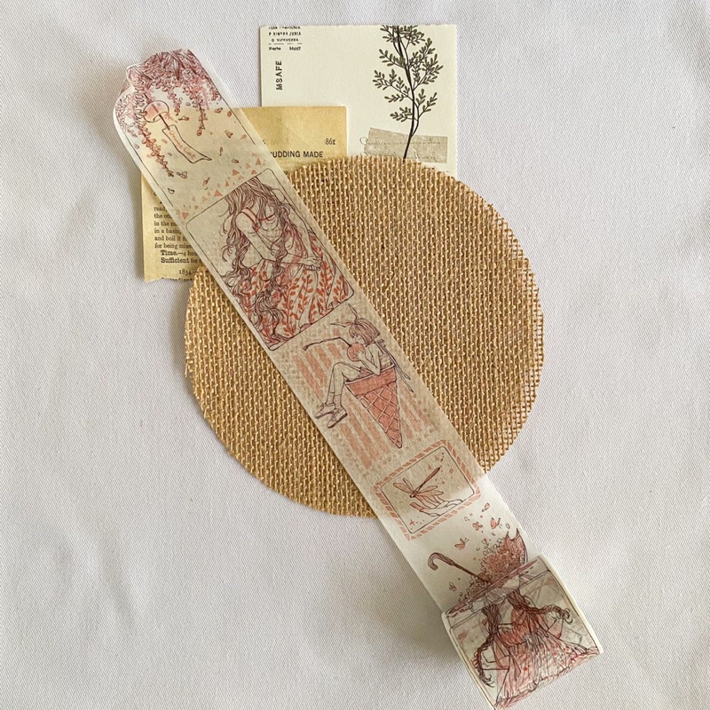 

[Sample] OrangeCat Hot Summer Washi Tape
