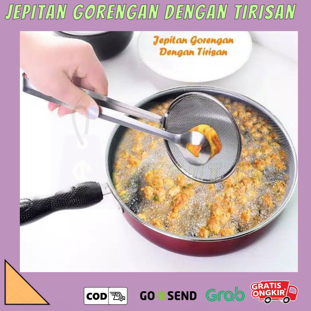 JEPITAN GORENGAN DENGAN TIRISAN MINYAK / TIRISAN MINYAK / CAPITAN GORENGAN DENGAN TIRISAN MINYAK