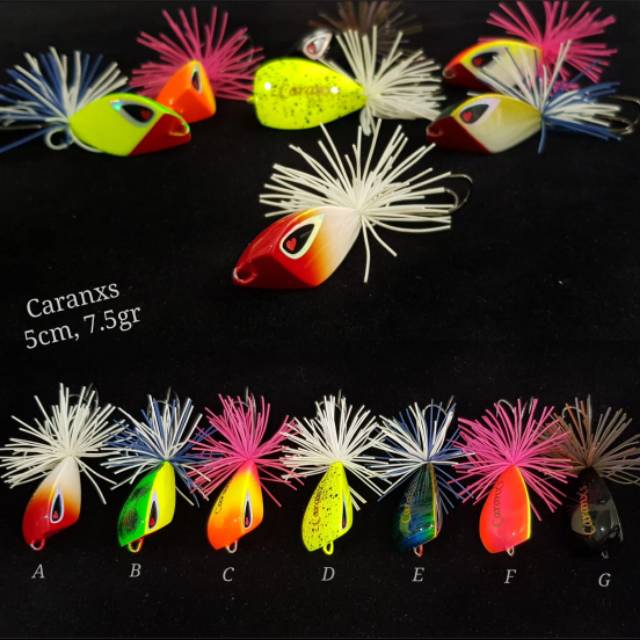 Umpan Casting Jump Frog Caranxs Triangle