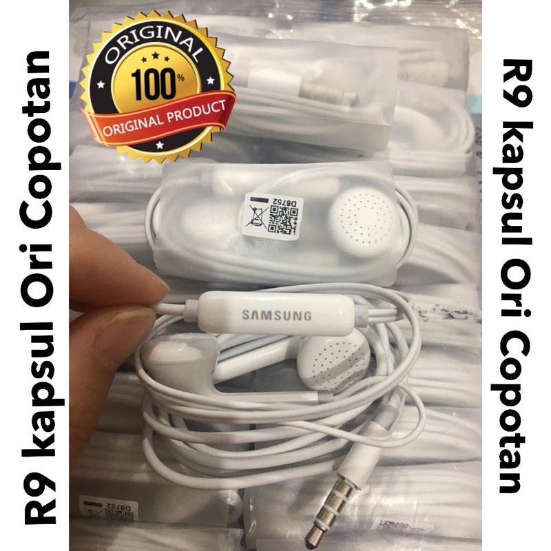 GROSIR HANDSFREE R9 KAPSUL ORI COPOTAN NON PACKING