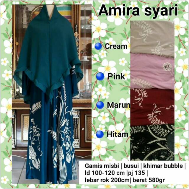 GR 232 Gamis misbi set Amira Syari.