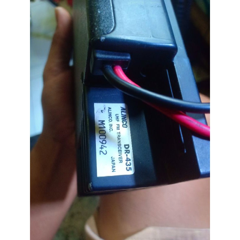 radio rig alinco dr 435 mk3 MKIII UHF bukan icom yaesu kenwood