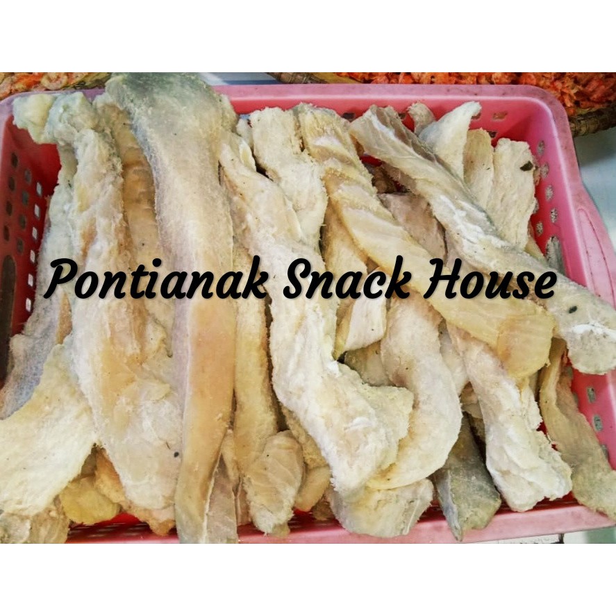 

Ikan Hiu Asin (Sua He Pou) Khas Pontianak