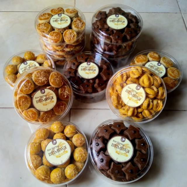 

Kue Kering Nastar 500gr / Kacang / Coklat / Kastengel