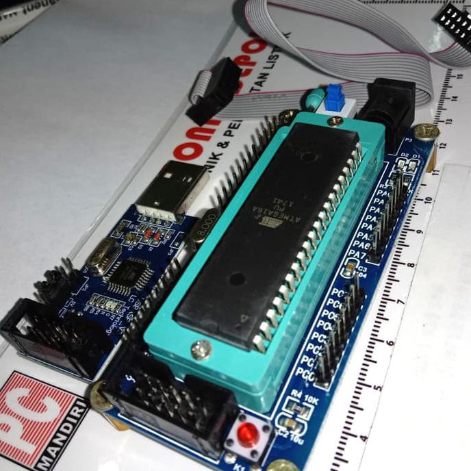 Minsys Atmega16 Minimum System Include Downloader And Ic Atmeg16 Pcmelebik54 Segera Dapatkan