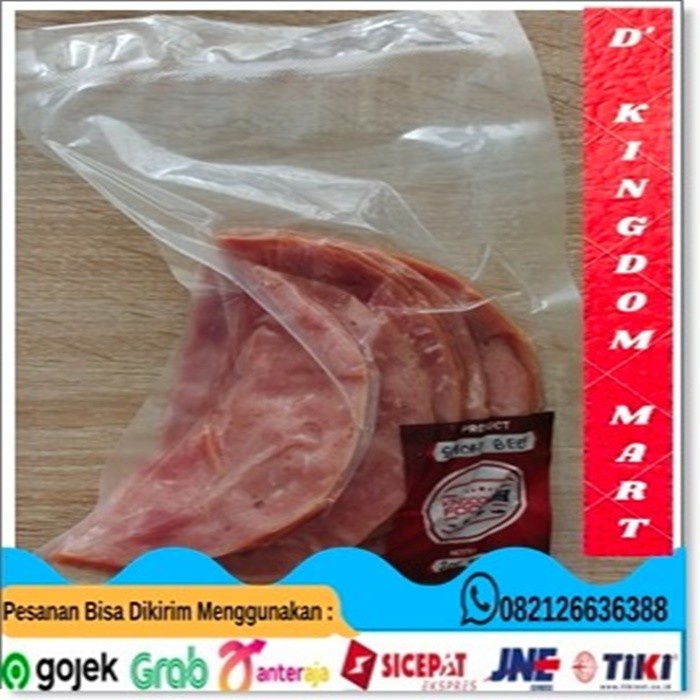 

BEEF HORECA BERNARDI / SMOKE BEEF 200GR/ HAM / DAGING ASAP