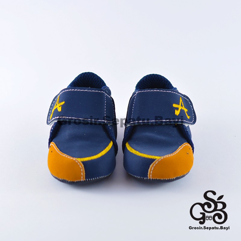 sepatu bayi baby shoes prewalker laki laki umur 2 - 14 bulan model casual A warna NAVY