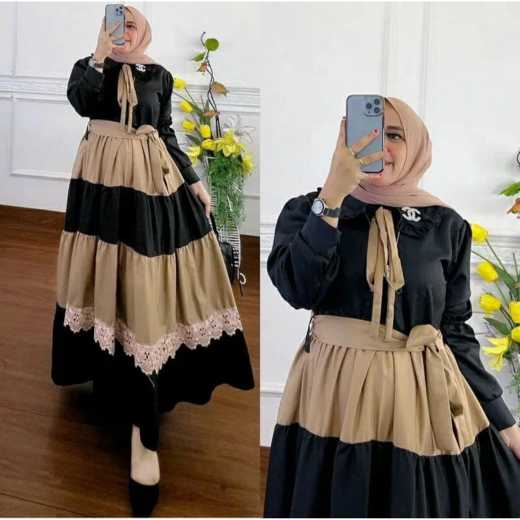 BAHAN SHAKILLA MIX RENDA || ASMIRANDA MAXI JUMBO | GAMIS KONDANGAN | GAMIS SHAKILA JUMBO