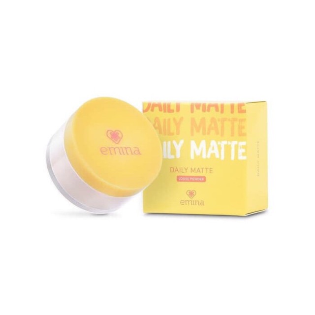 [ compact ] eminal daily matte compact powder - bedak padat emina daily matte 11 gr