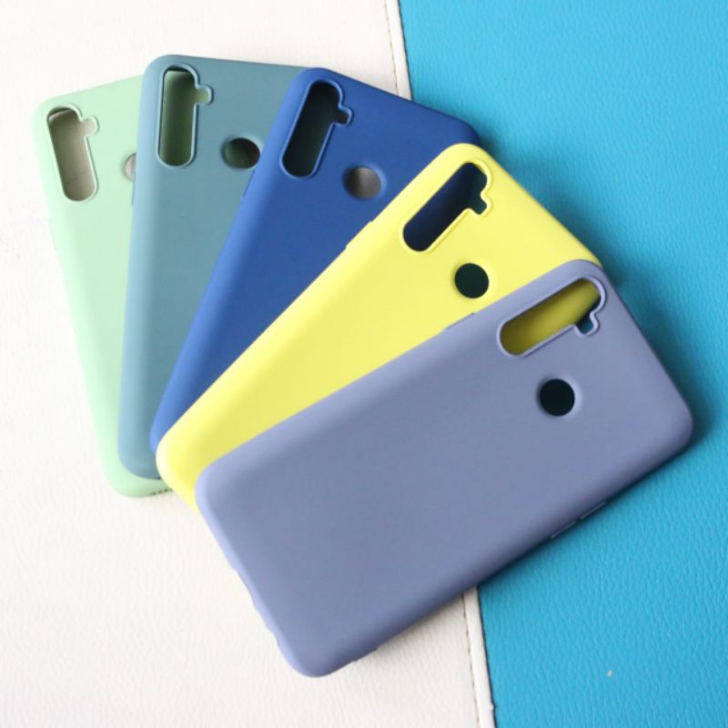 YKCS 0395 REALME 5 REALME 5i REALME5 5i soft case back pastel tebal casing Hp silikon polos matte