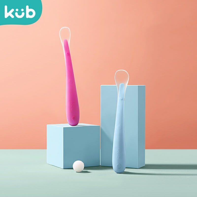 Kub Silicone Soft Spoon - Sendok Makan Anak