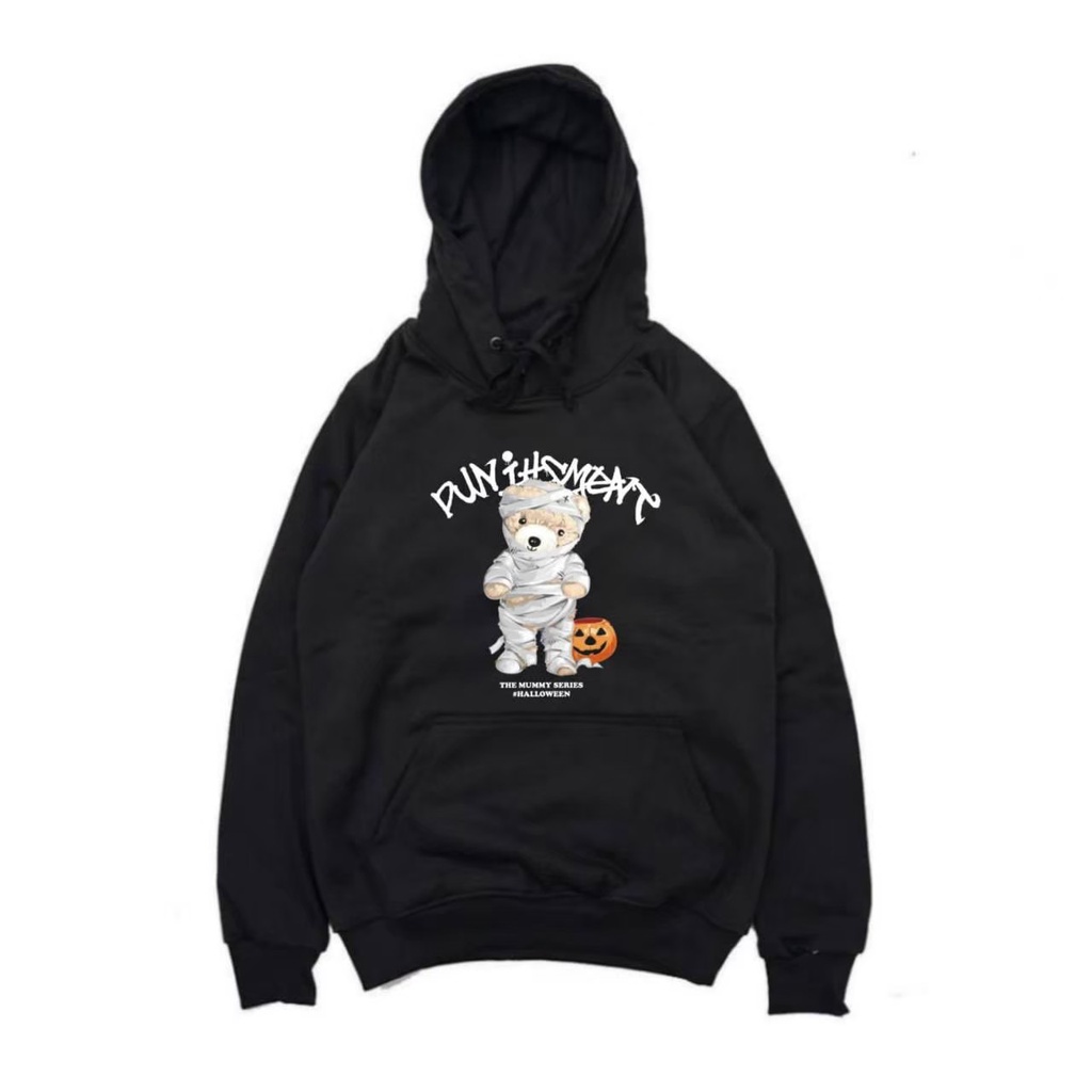 Jaket Sweater Hoodie PUNISHMENT BEAR – Fashion Trendy Casual Unisex Good Brand Quality 99% Realpict