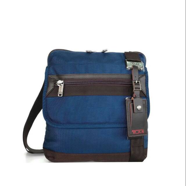 Tumi Fremont Eastern Flap Crossbody men tas selempang slingbag original authentic