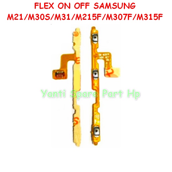 Flexible On Off Samsung M21 M30S M31 M215 M307 M315 Original New