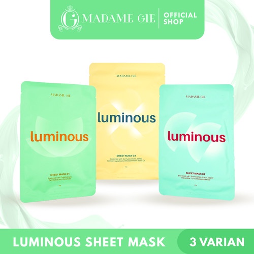 Madame Gie Luminous - Masker Wajah