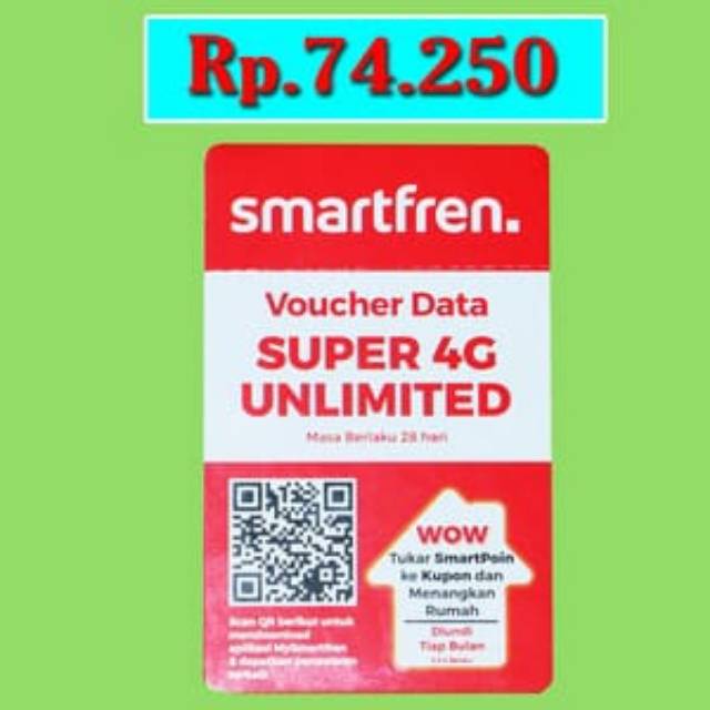 Voucher smartfren unlimited