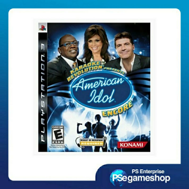 Ps3 Karaoke Revolution Presents: American Idol Encore ( Eng / noseal ) preloved