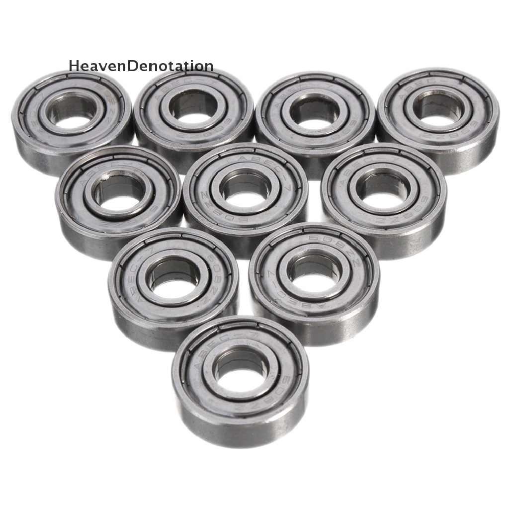 (Heavendenotation) Bola Bearing Abec-5 608-zz Untuk Skateboard