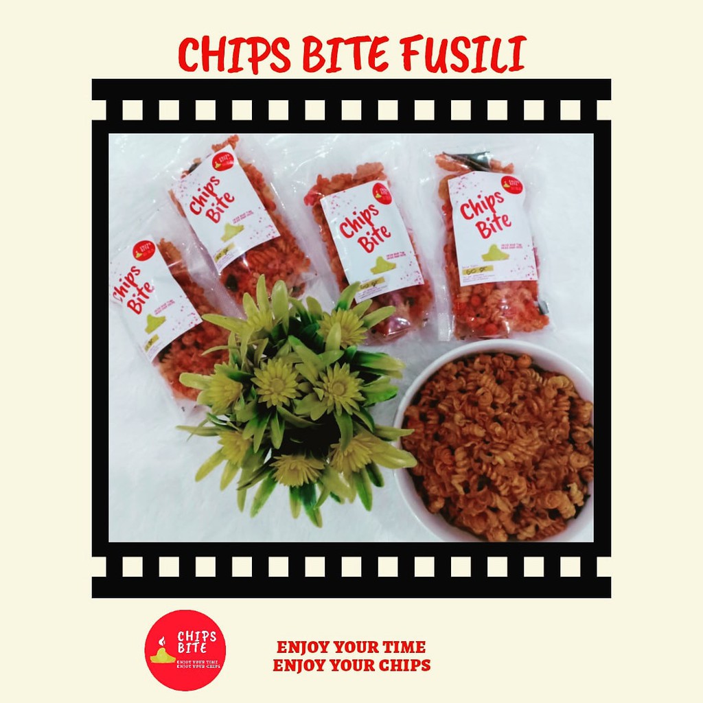

Chips Bite - Fusili Pedas Jeruk
