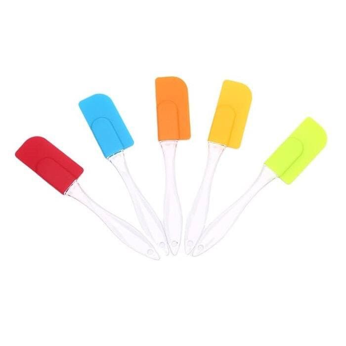 SPATULA MINI MURAH SILIKON SPATULA PRAKTIS / Spatula Pengikis Kue Mini SEPATULA ALAT DAPUR [KECIL)-6
